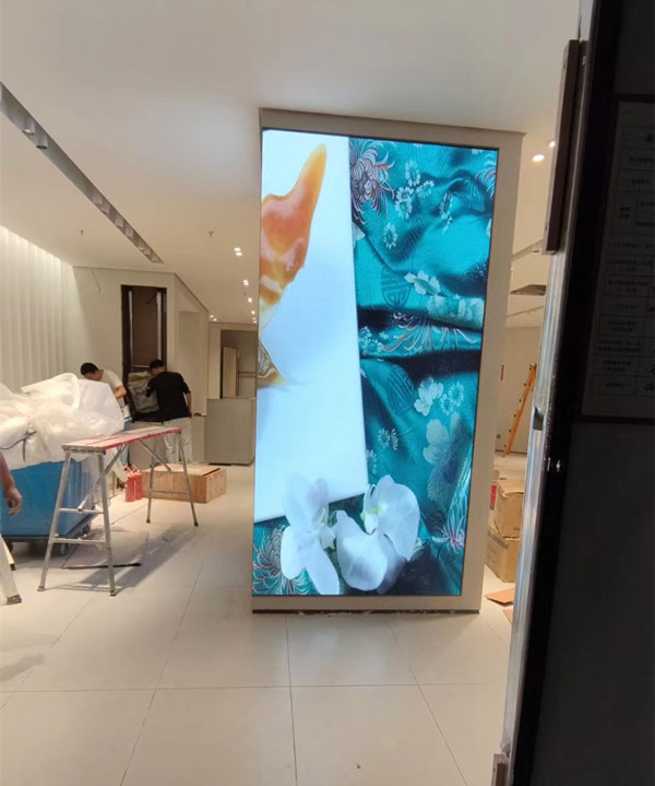 同江商场门店转角LED显示屏